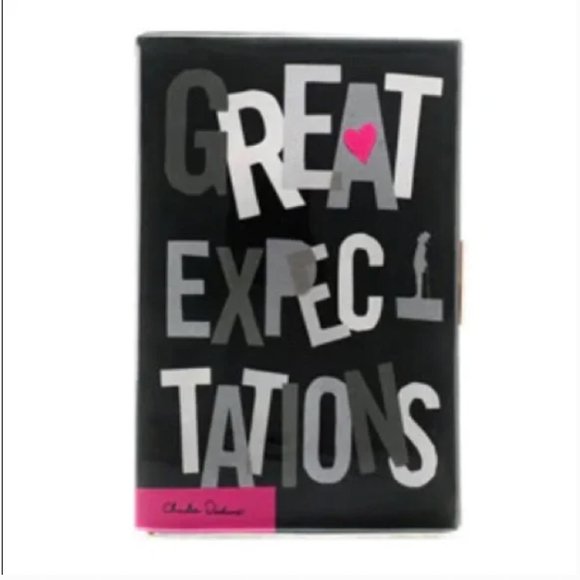 Kate spade book of the month great expectations clutch purse bag nwot - Picture 1 of 8